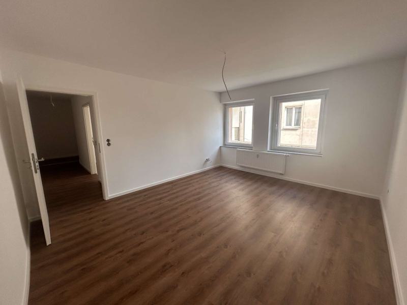 Hinteres Schlafzimmer Blick zu den Fenstern