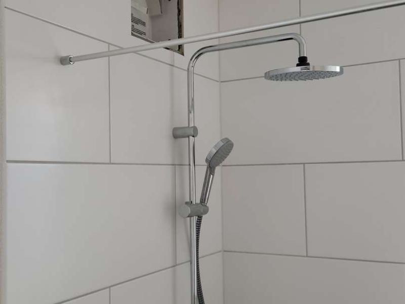 Standardausstattung für die Dusche